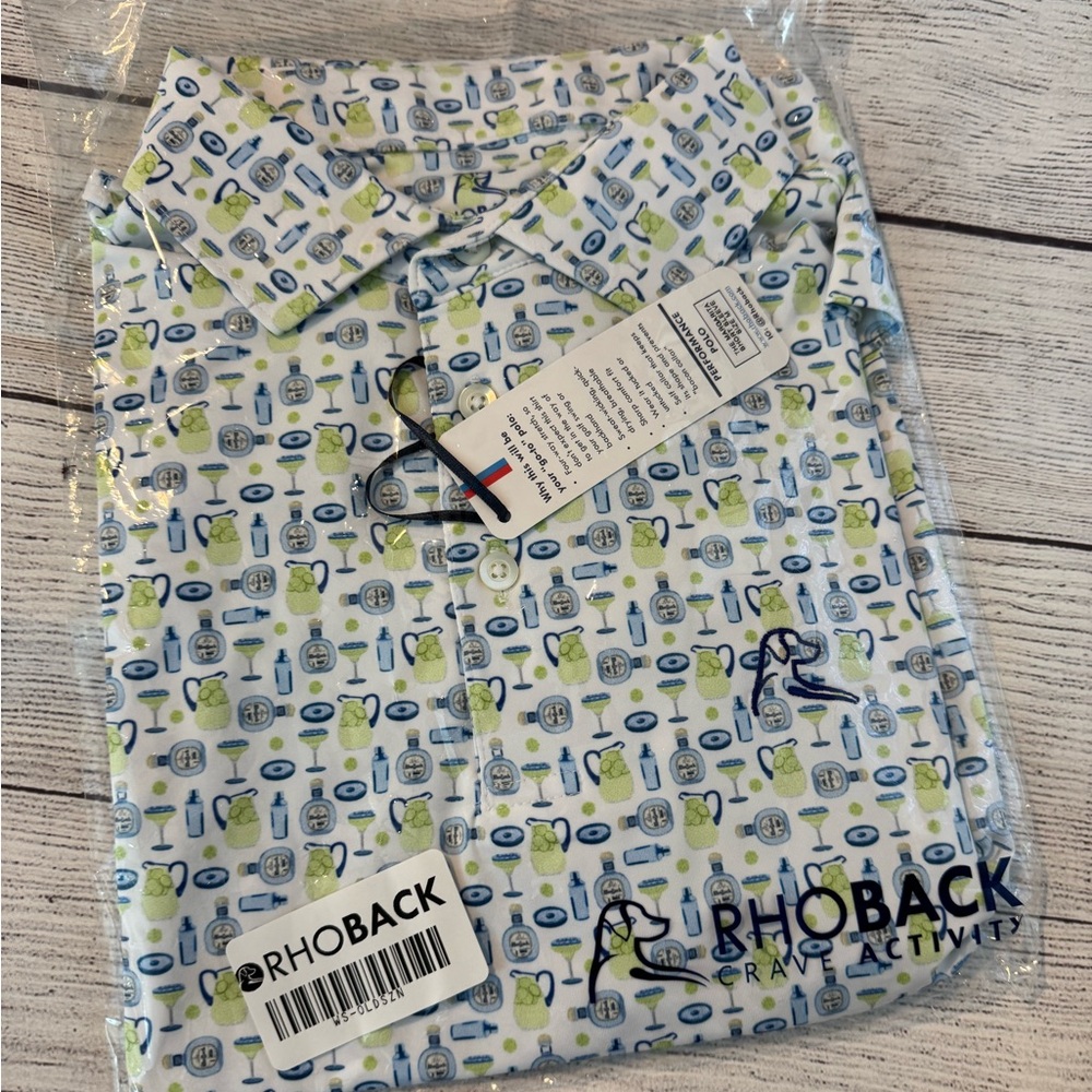 **- Rhoback performance polo The Margarita!!
